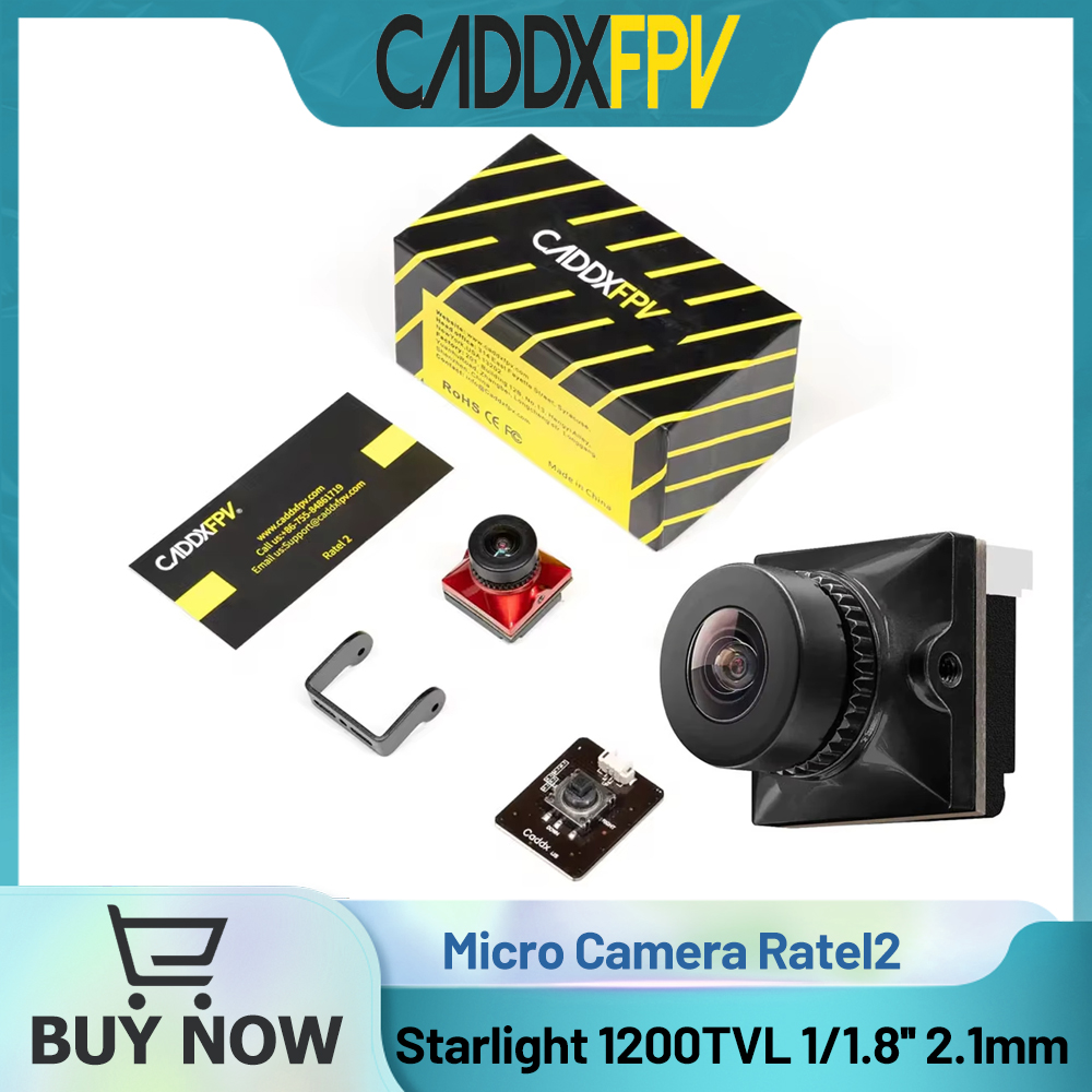 Drone Ae Rc - CADDX Micro FPV Telecamera Ratel 2