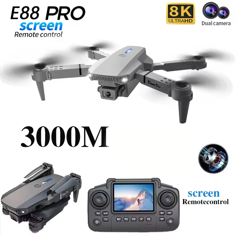 Drone E88 Rc Quadcopter - Nuovo Drone E88 2026 con Fotocamera