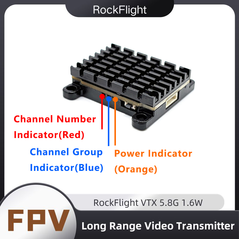 RockFlight TX663 VTX 5.8G 48CH - Drone Rc Toy recensione e prezzo