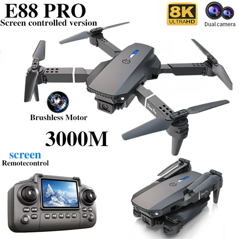 Drone Professionale E88 PRO co - Drone Ae Rc recensione e prezzo