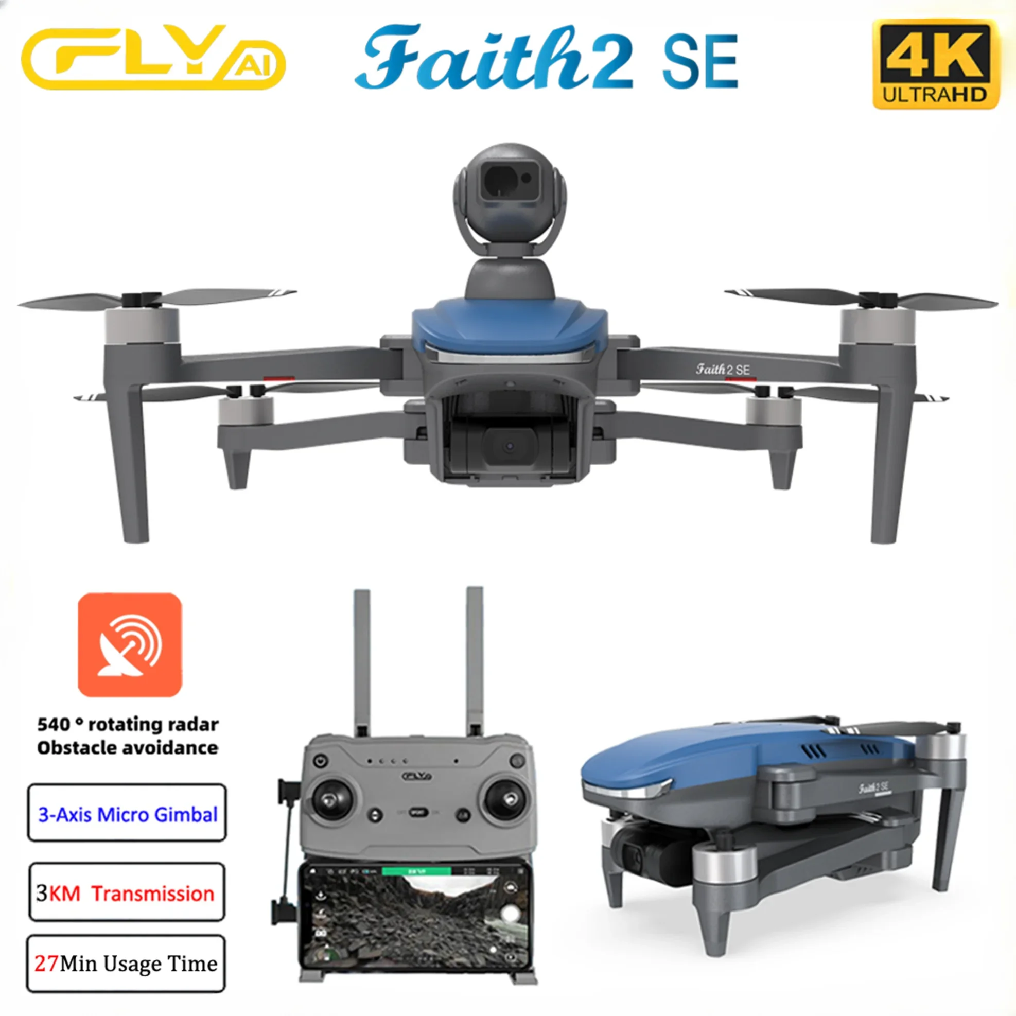 Fede 2 SE Con 540 °   Evitamen - Jjrc Drone X12 recensione e prezzo